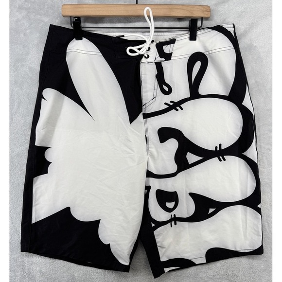 Oakley Other - Oakley Staple 1975 Boardshort Black White Performance Fit 11" Men's Size 36